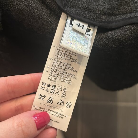 Dolce & Gabbana Authentic Wool Jacket Lace Dress Set - Picture 11 of 15